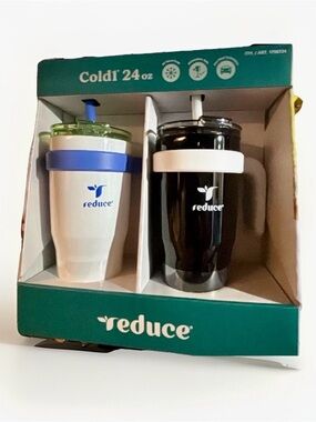 Title:
NEW SEALED Reduce Cold1 24oz Tumbler Set (2) 🎁